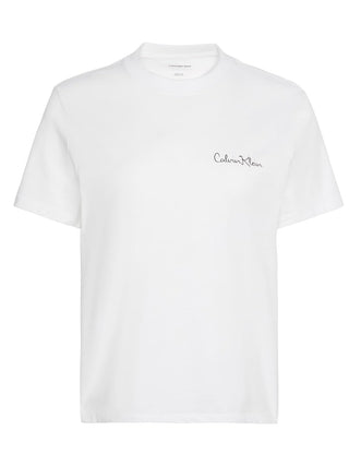 Calvin Klein Jeans T-shirt Donna Mod. LV047E809G YAA Bianco
