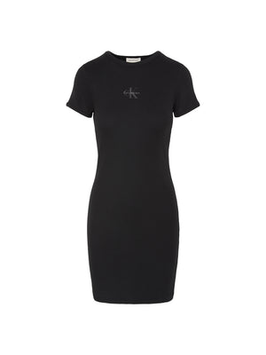 Calvin Klein Jeans Abito Donna Mod. LV047F241G UB1 Nero