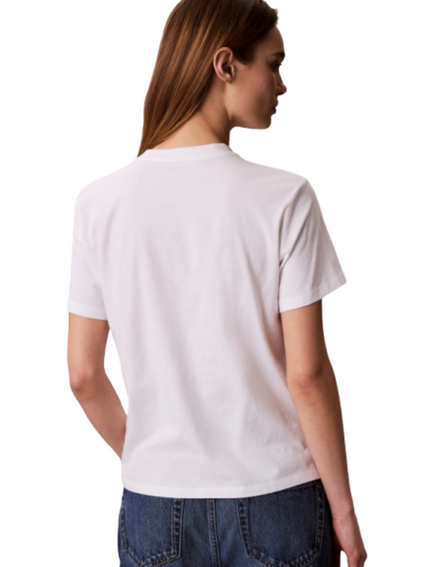 Calvin Klein Jeans T-shirt Donna Mod. LV047F810G YAF Bianco