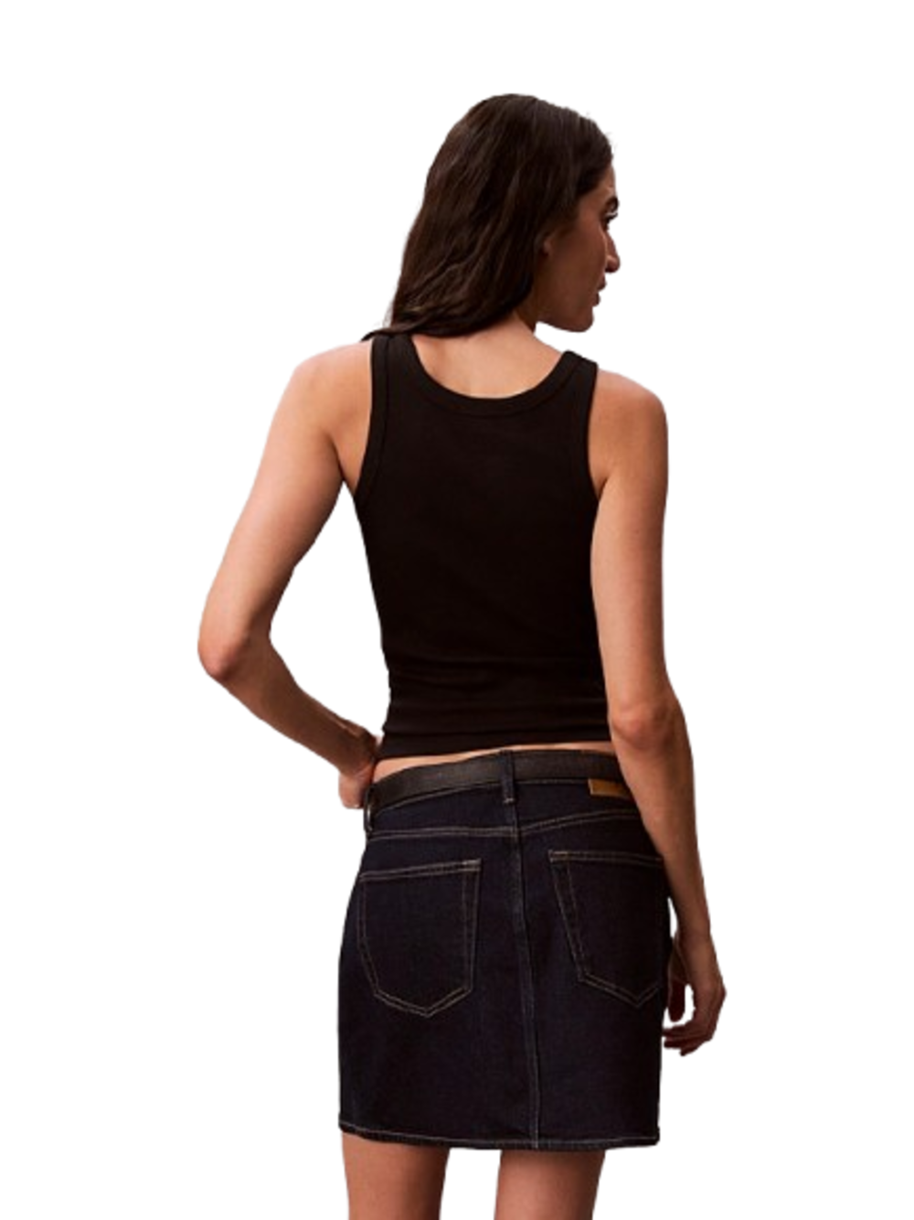 Calvin Klein Jeans Canotta Donna Mod. LV047F816G UB1 Nero