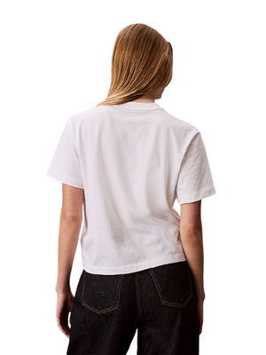 Calvin Klein Jeans T-shirt Donna Mod. LV047F820G YAF Bianco