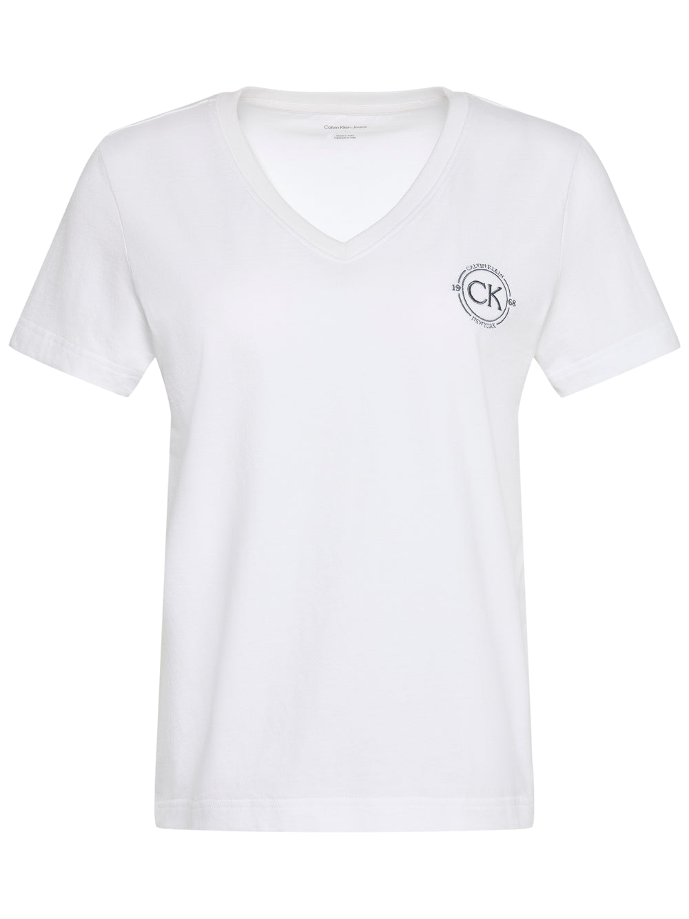 Calvin Klein Jeans T-shirt Donna Mod. LV047F821G YAF Bianco