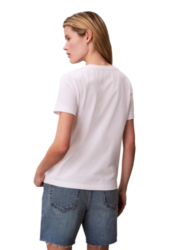 Calvin Klein Jeans T-shirt Donna Mod. LV047F821G YAF Bianco