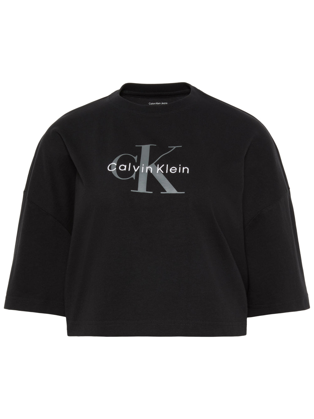 Calvin Klein Jeans T-shirt Donna Mod. LV047F828G UB1 Nero