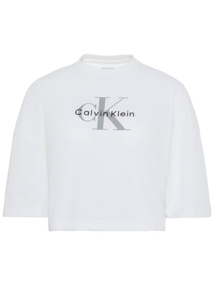 Calvin Klein Jeans T-shirt Donna Mod. LV047F828G YAF Bianco
