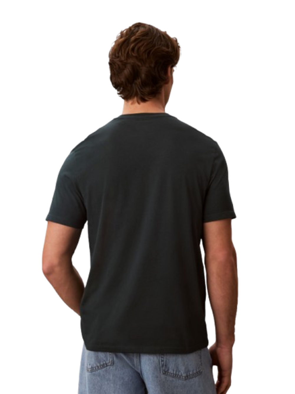 Calvin Klein Jeans T-shirt Uomo Mod. LV04RB866G PZM Petrolio