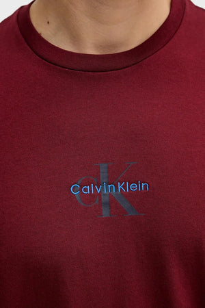 Calvin Klein Jeans T-shirt Uomo Mod. LV04RB866G WCV Bordeau