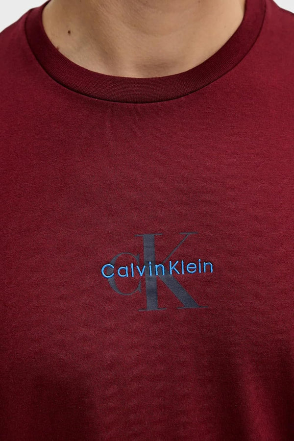 Calvin Klein Jeans T-shirt Uomo Mod. LV04RB866G WCV Bordeau