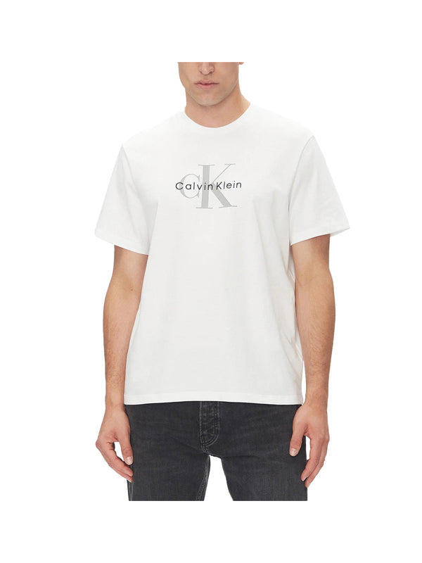 Calvin Klein Jeans T-shirt Uomo Mod. LV04RB866G YAA Bianco