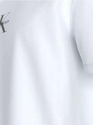 Calvin Klein Jeans T-shirt Uomo Mod. LV04RB866G YAF Bianco