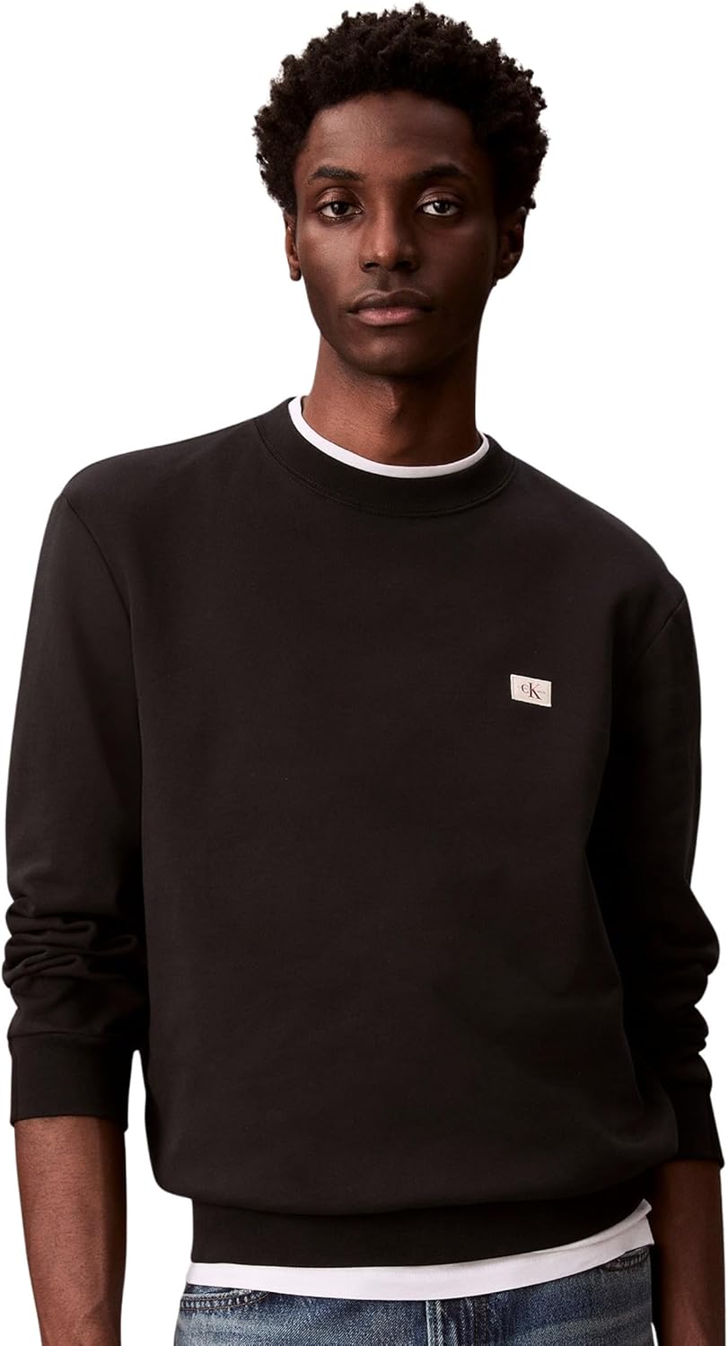 Calvin Klein Jeans Felpa G Uomo Mod. LV04RC273G UB1 Nero