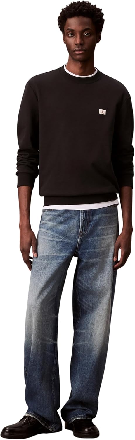Calvin Klein Jeans Felpa G Uomo Mod. LV04RC273G UB1 Nero