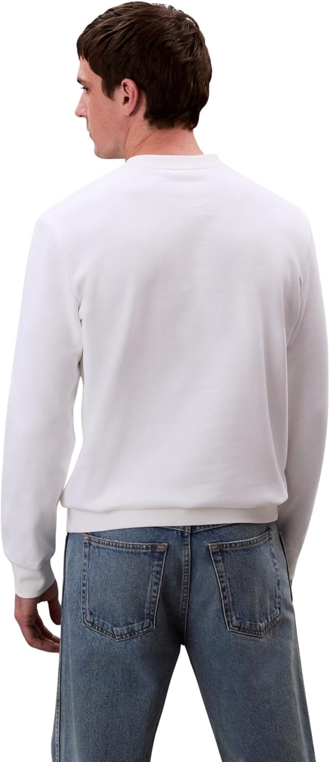 Calvin Klein Jeans Felpa G Uomo Mod. LV04RC273G YAF Bianco