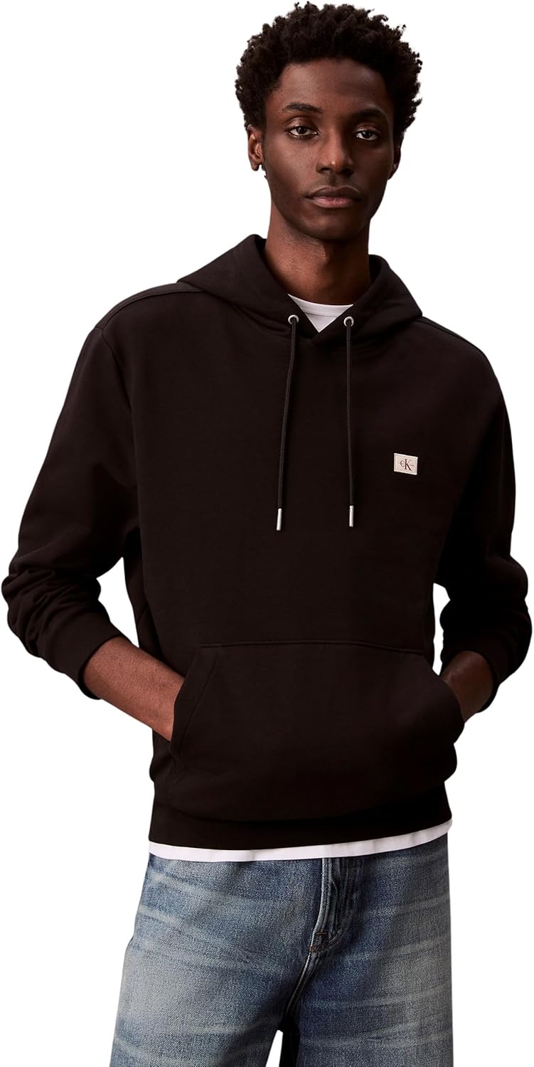 Calvin Klein Jeans Felpa cappuccio Uomo Mod. LV04RC274G UB1 Nero
