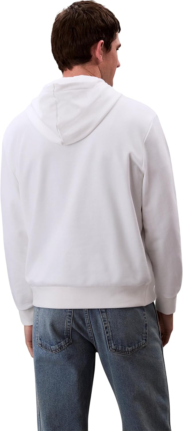 Calvin Klein Jeans Felpa cappuccio Uomo Mod. LV04RC274G YAF Bianco