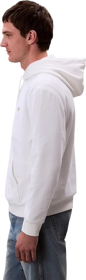 Calvin Klein Jeans Felpa cappuccio Uomo Mod. LV04RC274G YAF Bianco