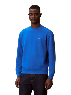 Calvin Klein Jeans Felpa G Uomo Mod. LV04RC296G 2ZU CLASSIC BLUE
