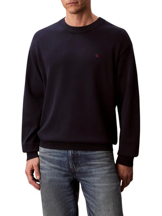 Calvin Klein Jeans Maglione Girocollo Uomo Mod. LV04RC309G CEF Blu