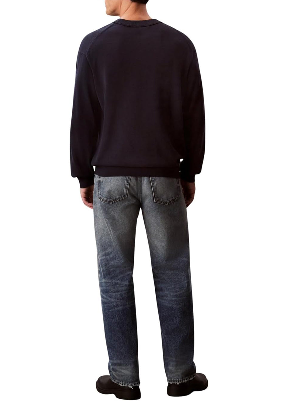 Calvin Klein Jeans Maglione Girocollo Uomo Mod. LV04RC309G CEF Blu