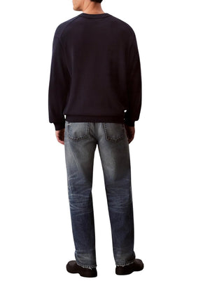 Calvin Klein Jeans Maglione Girocollo Uomo Mod. LV04RC309G CEF Blu