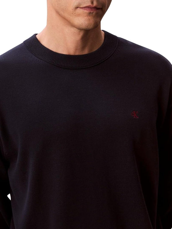 Calvin Klein Jeans Maglione Girocollo Uomo Mod. LV04RC309G CEF Blu