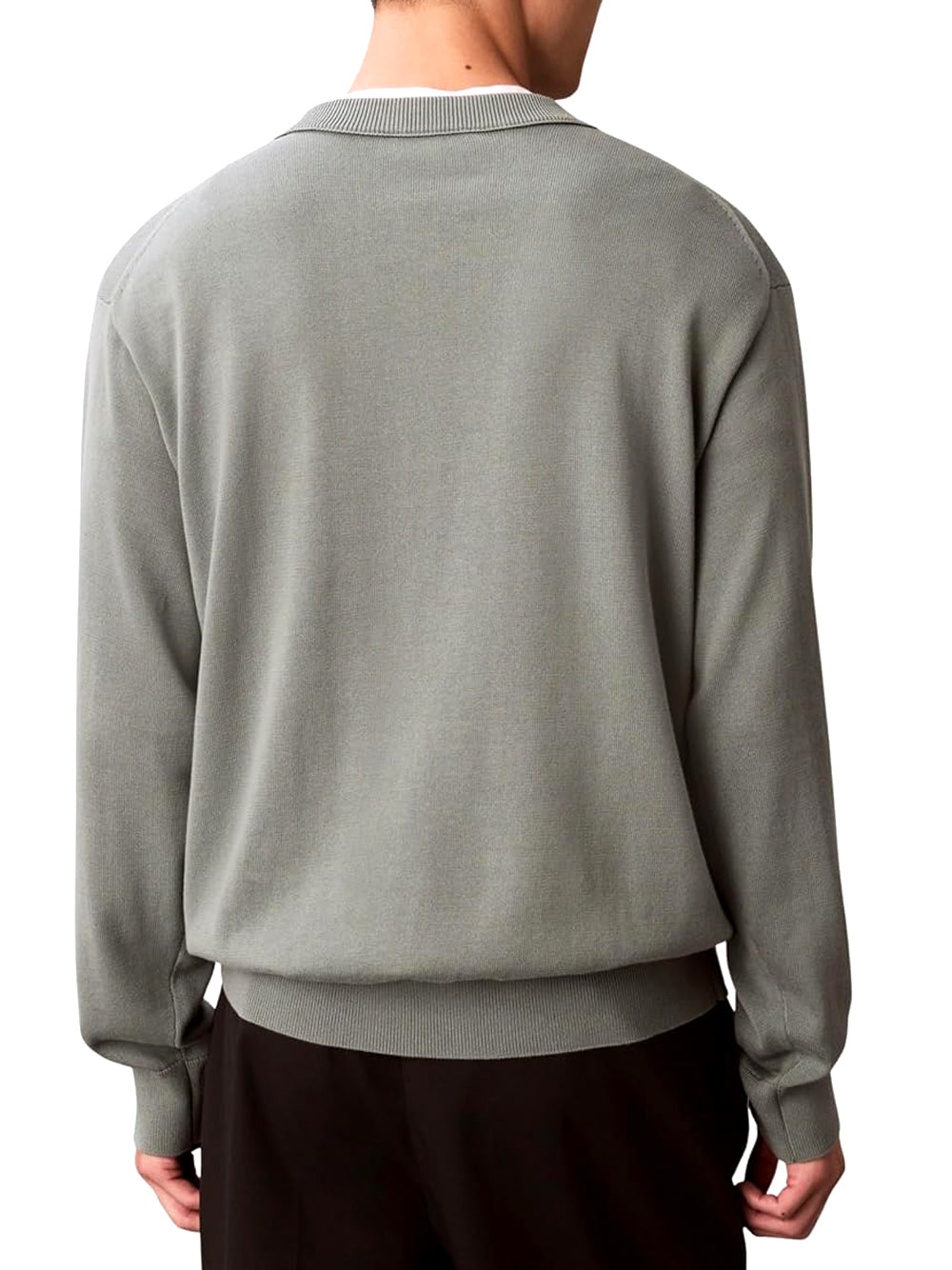 Calvin Klein Jeans Maglione Girocollo Uomo Mod. LV04RC309G PNO Salvia