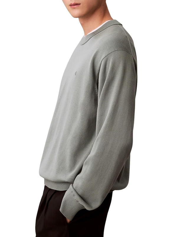 Calvin Klein Jeans Maglione Girocollo Uomo Mod. LV04RC309G PNO Salvia