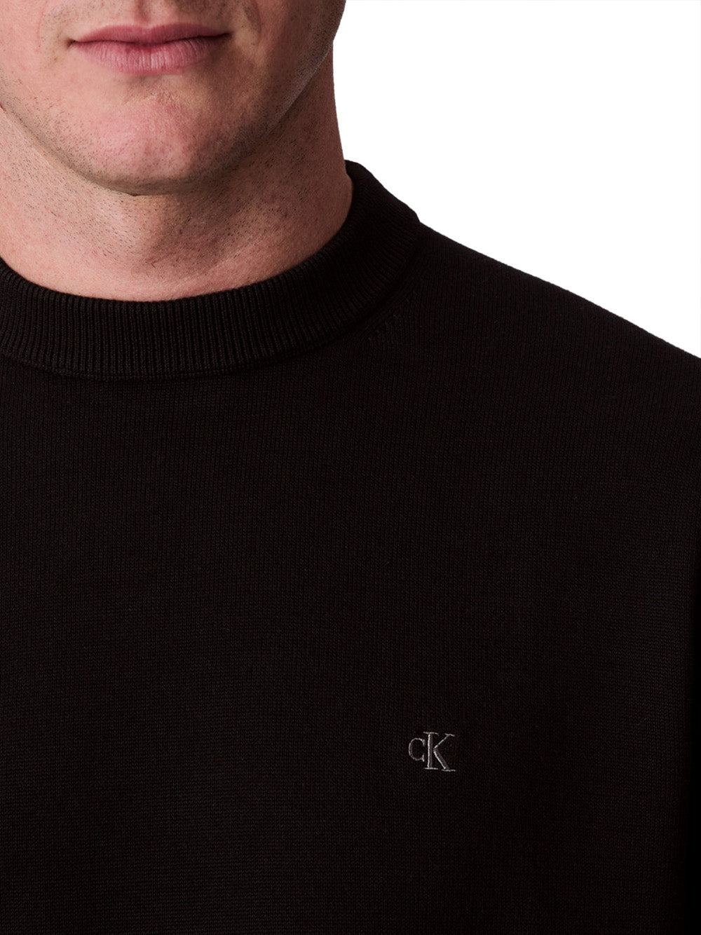 Calvin Klein Jeans Maglione Girocollo Uomo Mod. LV04RC309G UB1 Nero