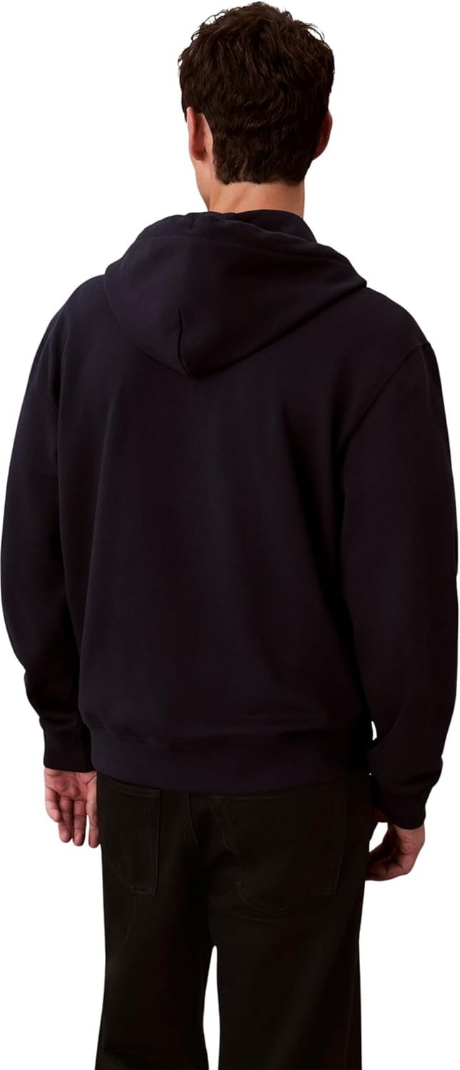 Calvin Klein Jeans Felpa Zip Uomo Mod. LV04RD24OG CEF Blu