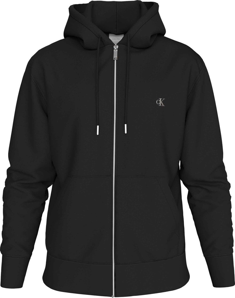 Calvin Klein Jeans Felpa Zip Uomo Mod. LV04RD24OG UB1 Nero