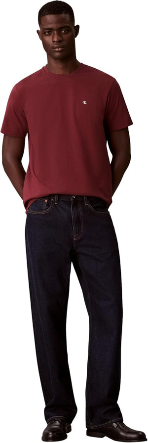 Calvin Klein Jeans T-shirt Uomo Mod. LV04RD254G 5FF Bordeau