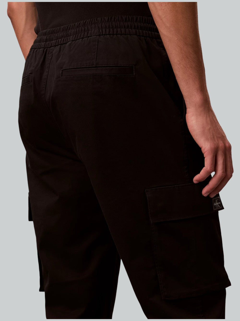 Calvin Klein Jeans Pantalone Cargo Uomo Mod. LV04RD608G UB1 Nero