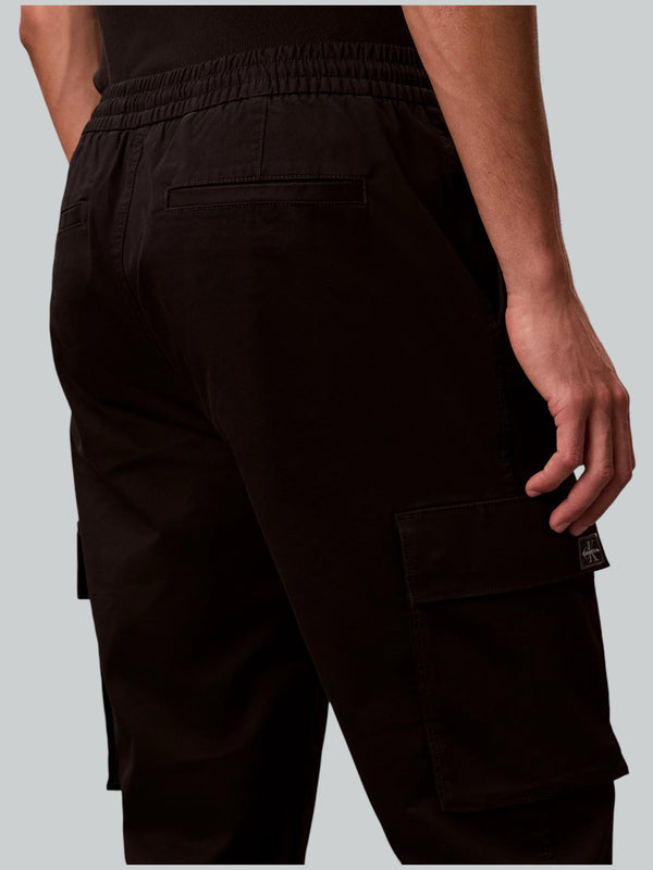 Calvin Klein Jeans Pantalone Cargo Uomo Mod. LV04RD608G UB1 Nero