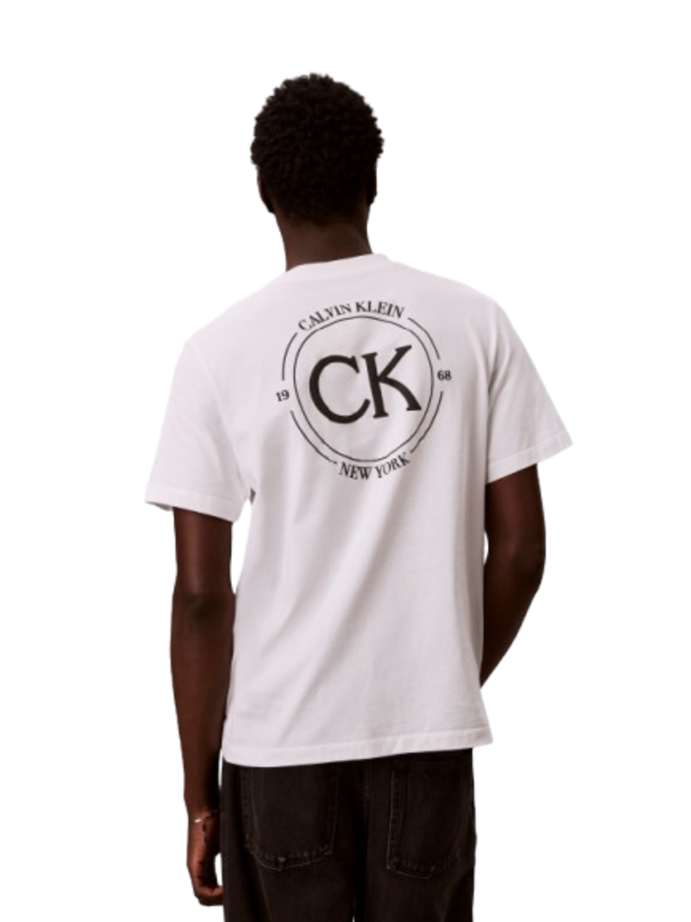 Calvin Klein Jeans T-shirt Uomo Mod. LV04RE825G YAF Bianco