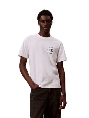 Calvin Klein Jeans T-shirt Uomo Mod. LV04RE825G YAF Bianco