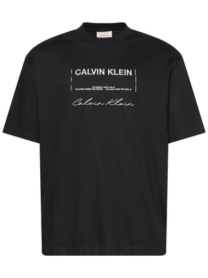 Calvin Klein Jeans T-shirt Uomo Mod. LV04RE827G UB1 Nero