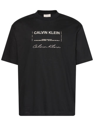 Calvin Klein Jeans T-shirt Uomo Mod. LV04RE827G UB1 Nero