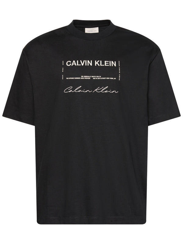 Calvin Klein Jeans T-shirt Uomo Mod. LV04RE827G UB1 Nero