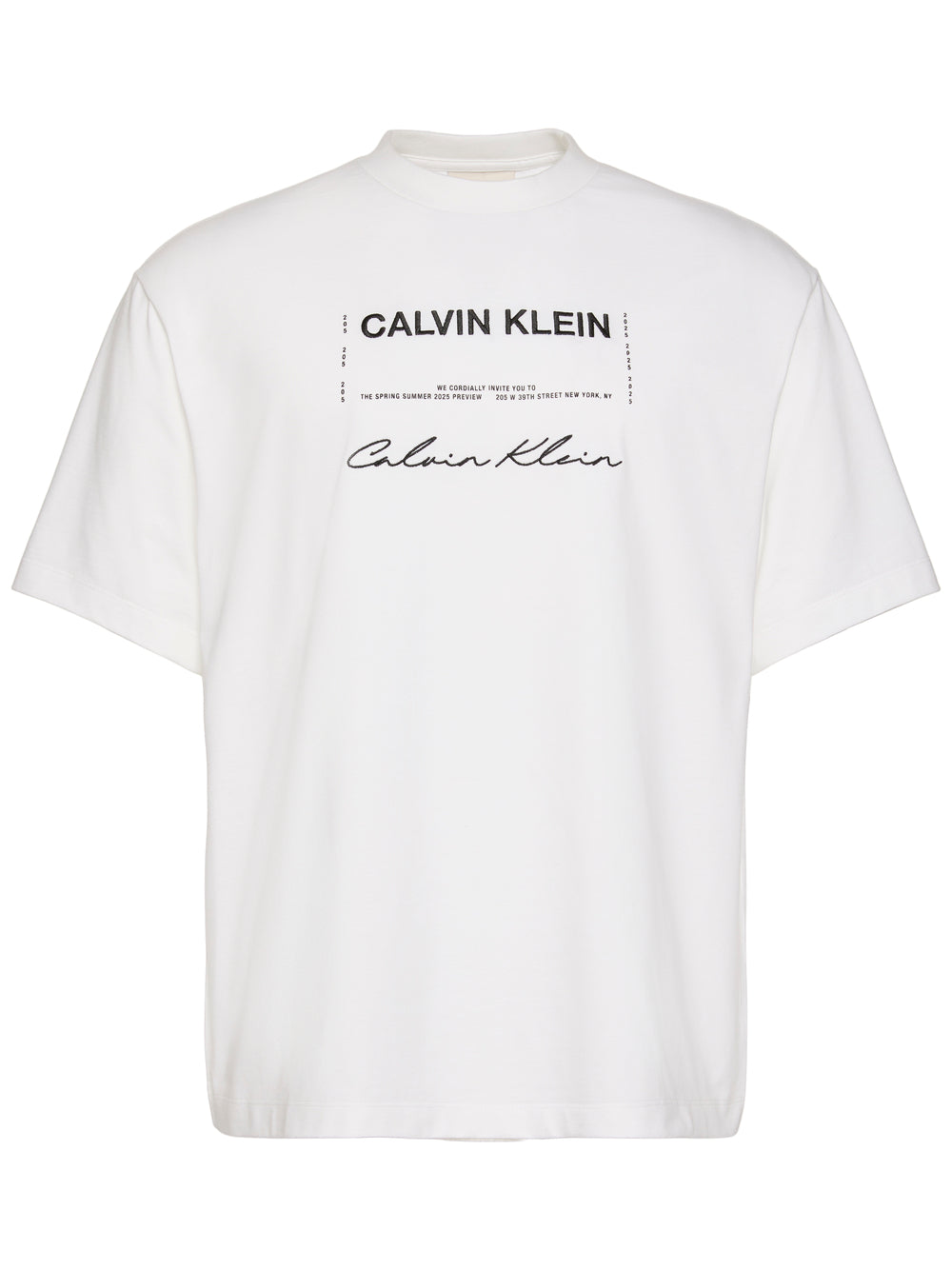 Calvin Klein Jeans T-shirt Uomo Mod. LV04RE827G YAF Bianco
