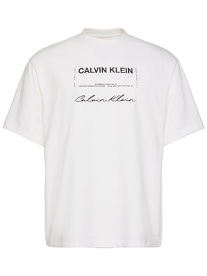 Calvin Klein Jeans T-shirt Uomo Mod. LV04RE827G YAF Bianco