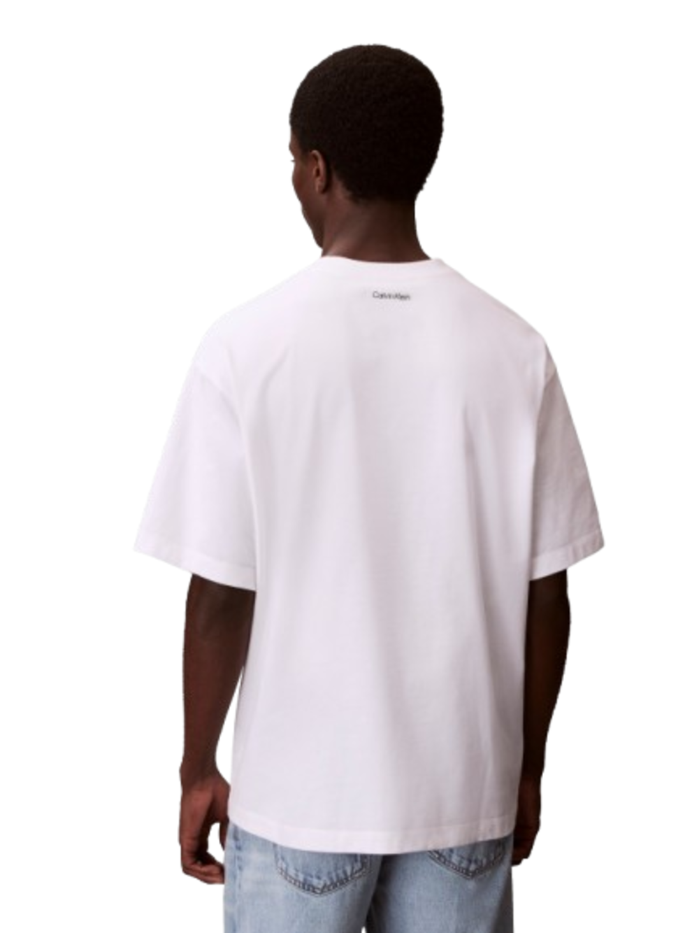 Calvin Klein Jeans T-shirt Uomo Mod. LV04RE827G YAF Bianco