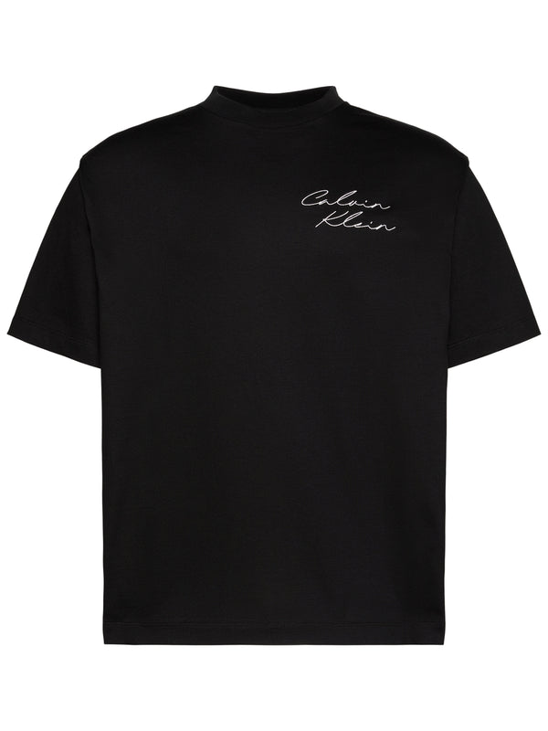 Calvin Klein Jeans T-shirt Uomo Mod. LV04RE828G UB1 Nero