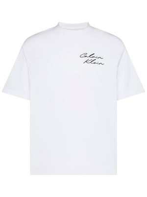 Calvin Klein Jeans T-shirt Uomo Mod. LV04RE828G YAF Bianco