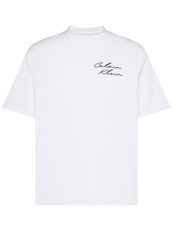Calvin Klein Jeans T-shirt Uomo Mod. LV04RE828G YAF Bianco