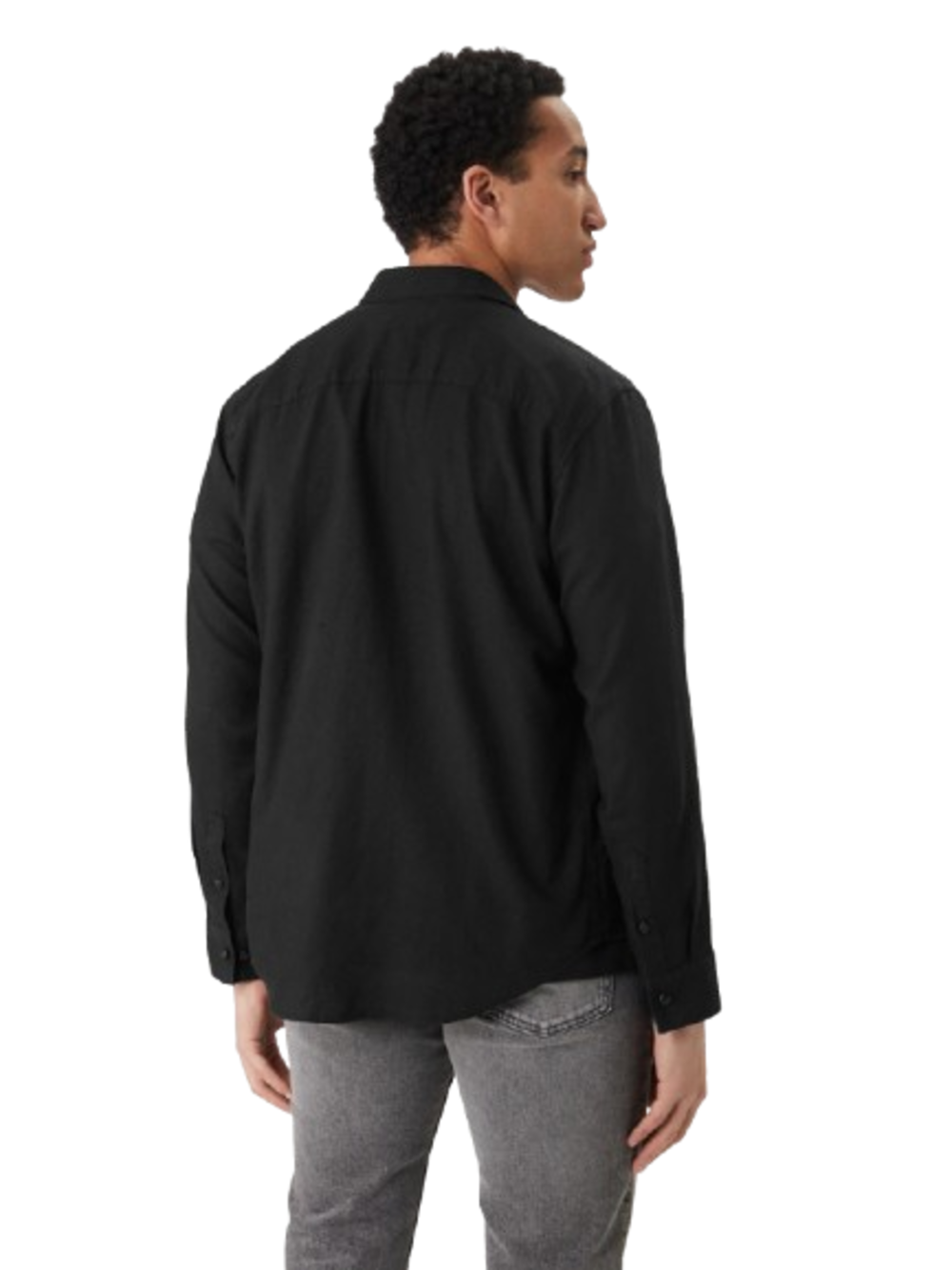 Calvin Klein Jeans Camicia m/l Uomo Mod. LV04RF121G LI-VI UB1 Nero