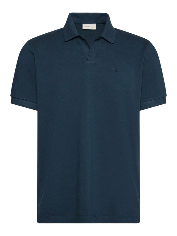 Calvin Klein Jeans Polo M/C Uomo Mod. LV04RF215G NAVY STONE PQ6 Blu