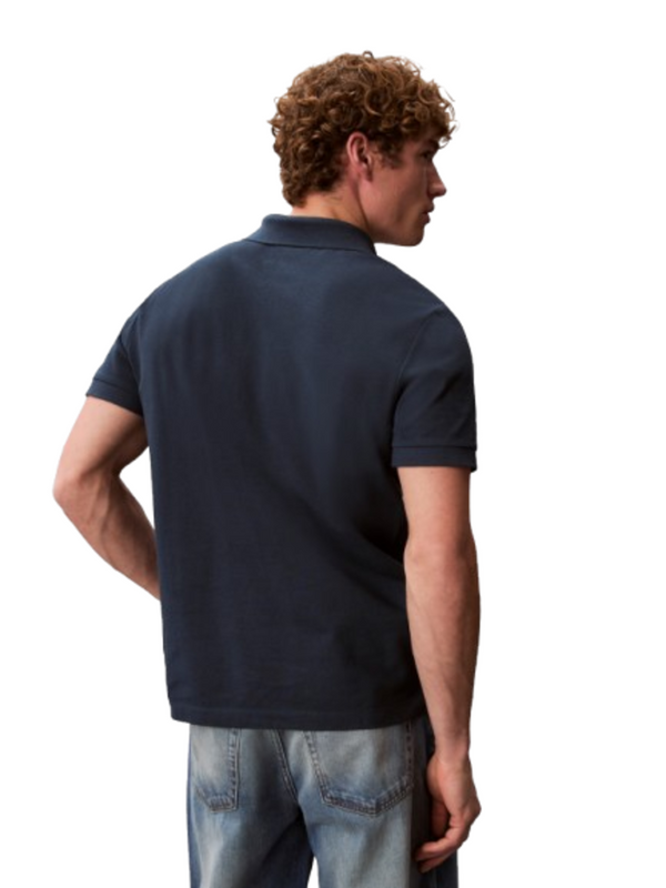 Calvin Klein Jeans Polo M/C Uomo Mod. LV04RF215G NAVY STONE PQ6 Blu