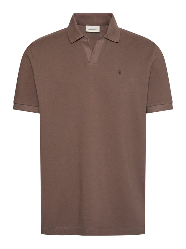 Calvin Klein Jeans Polo M/C Uomo Mod. LV04RF215G WARM OAK 9O9 Moro