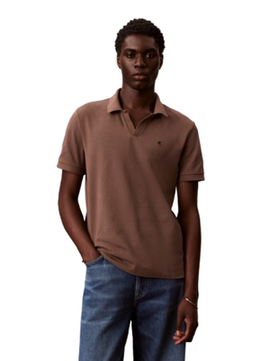 Calvin Klein Jeans Polo M/C Uomo Mod. LV04RF215G WARM OAK 9O9 Moro