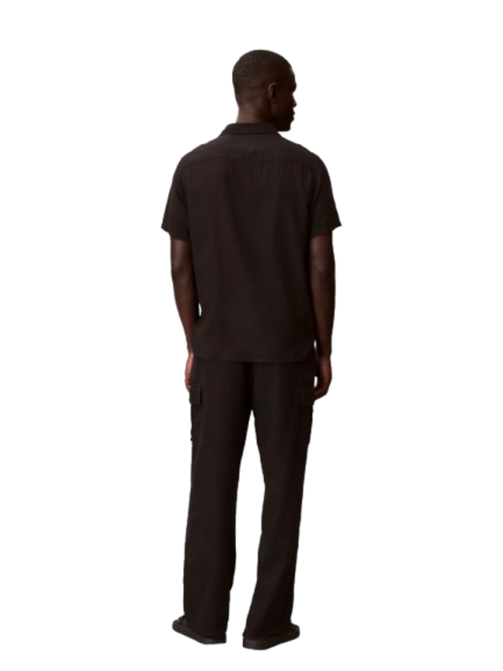Calvin Klein Jeans Pantalone Cargo Uomo Mod. LV04RF611G UB1 Nero